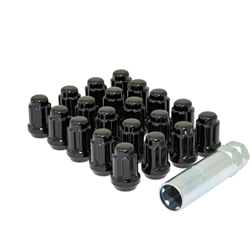 Gorilla Passenger Spline Lug Nuts Black