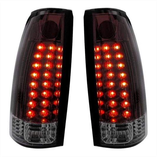 LED Tail Lights (Smoked) - 1988-2002 GMC Chevy Truck