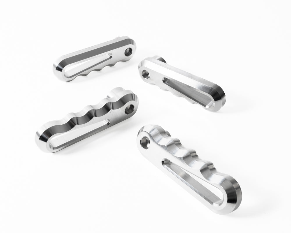 Machined raw billet seat lever