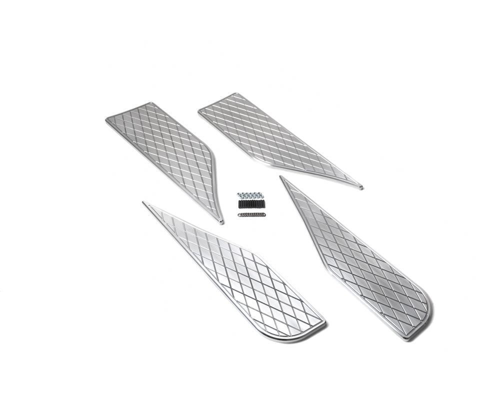 Chevy GMC 1988-1998 OBS C1500 K1500 Billet Step-Side Plates (Set of 4)