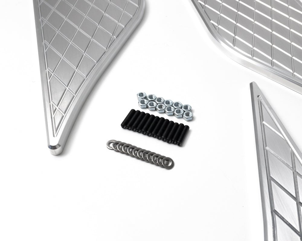 Chevy GMC OBS 1988-1998 Billet Step-Side Plates detail