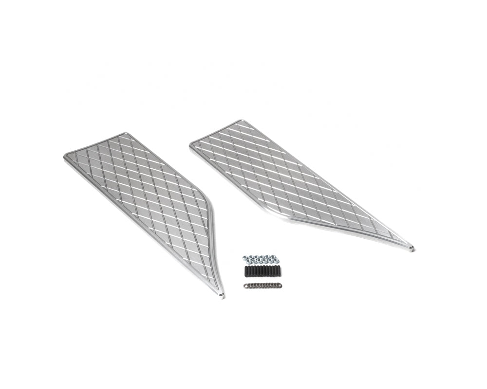 Billet front step-side plates set for 1988-1998 Chevy GMC OBS truck