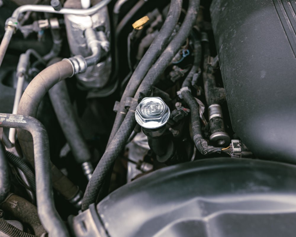 Billet LS Engine Oil Filler Cap install photo 2