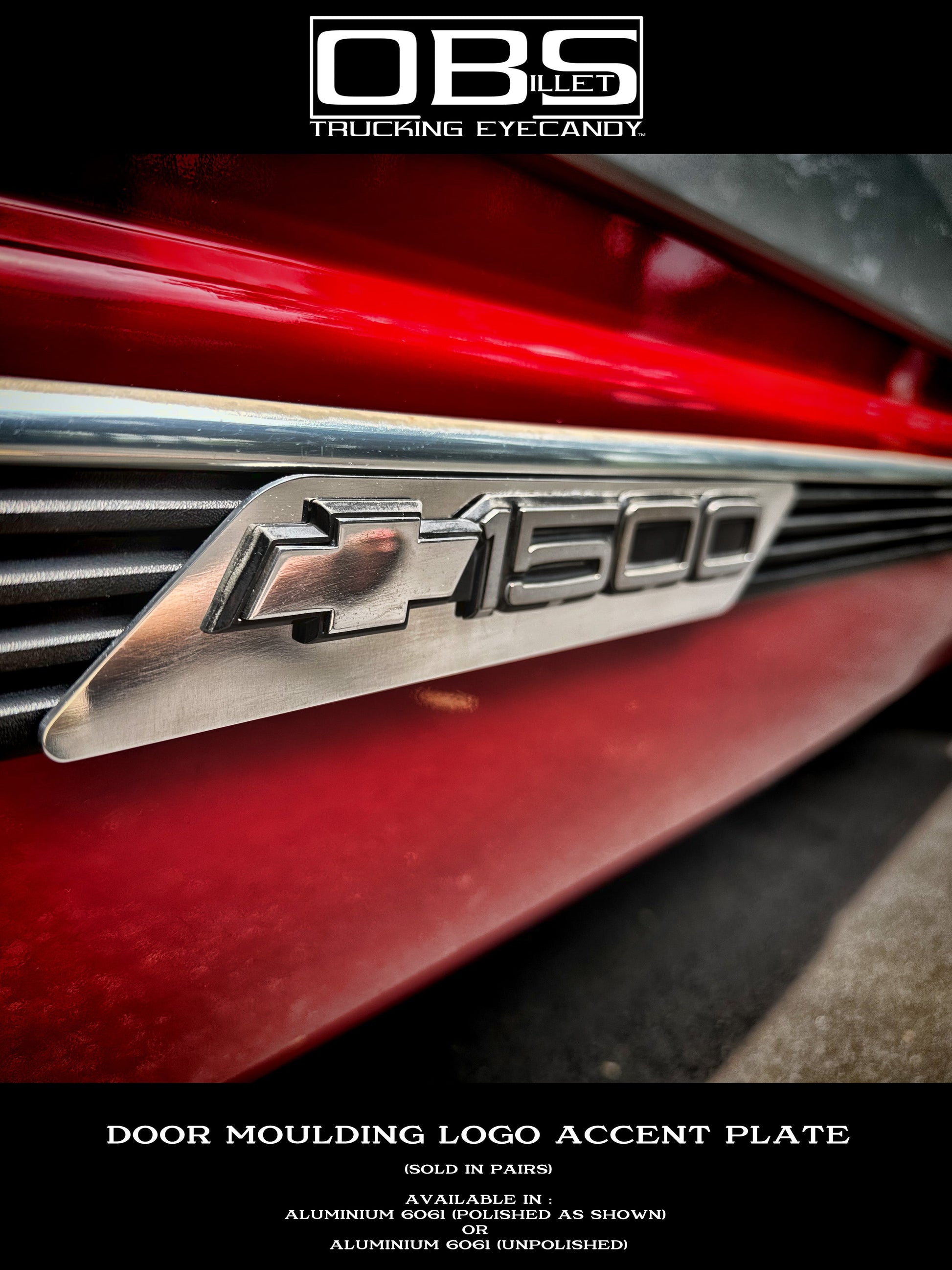 Door Side Mounted Emblem Plates