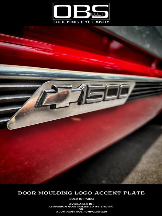 Door Side Mounted Emblem Plates