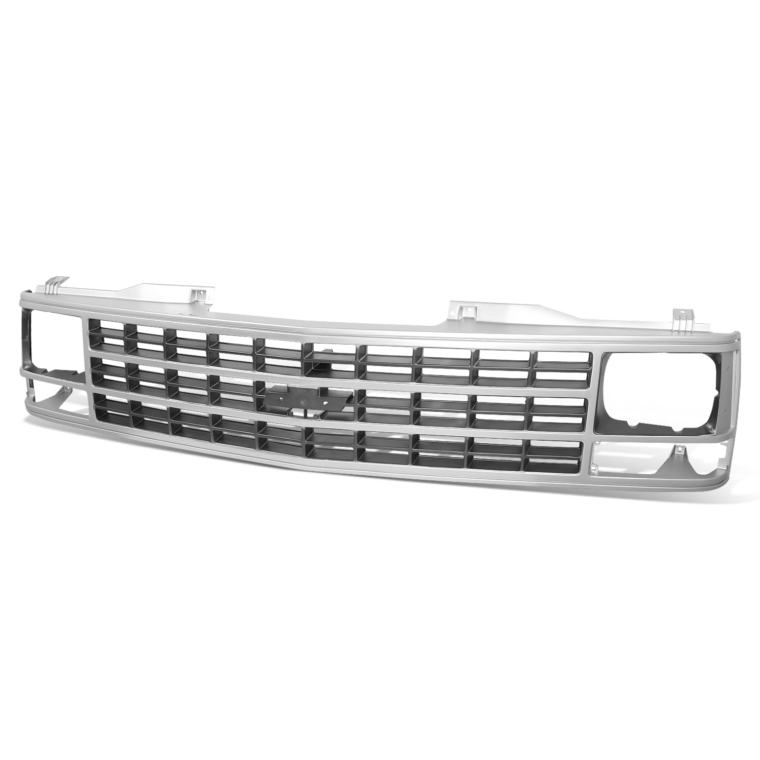 DNA Motoring OEM-Style Grille - 88-93 Chevy C10 - Silver/Argent