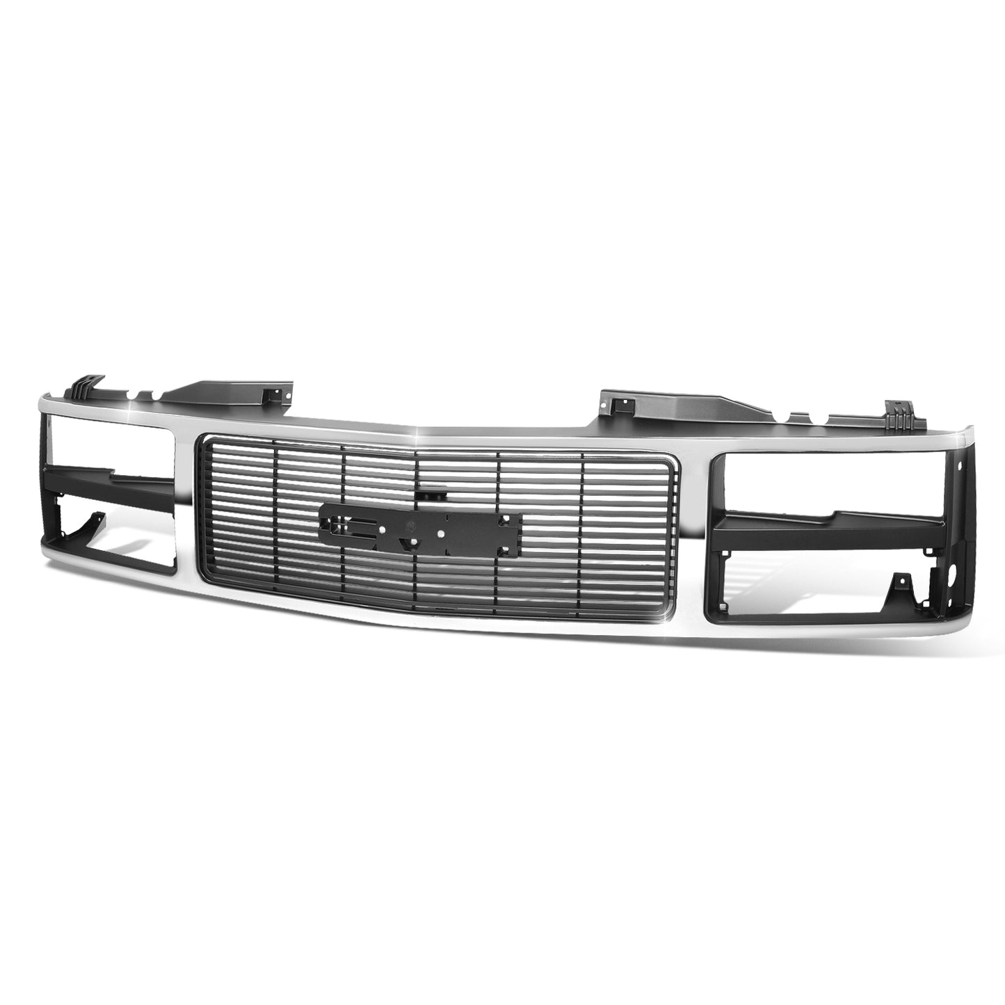 DNA Motoring OEM-Style Grille - 88-93 GMC - Chrome/Black