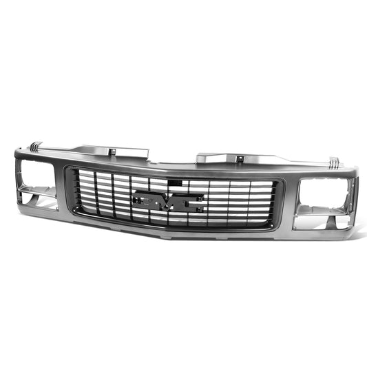 DNA Motoring OEM-Style Grille - 94-01 GMC - Silver/Gray