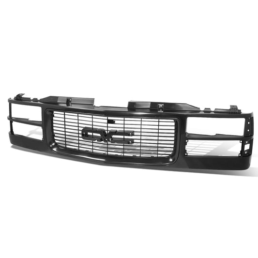 DNA Motoring OEM-Style Grille - 94-01 GMC - Gloss Black