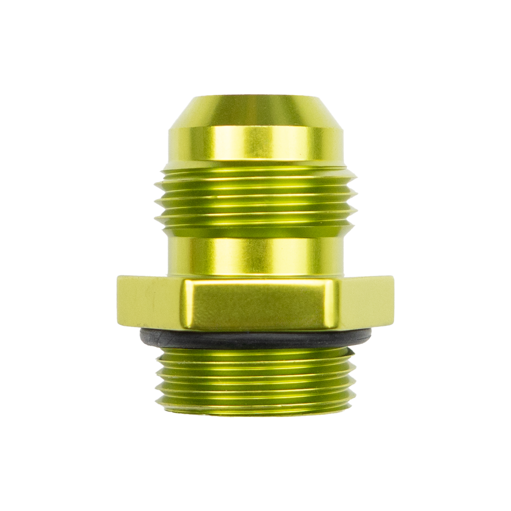 -10 AN to M22x1.5mm ORB Adapter Green