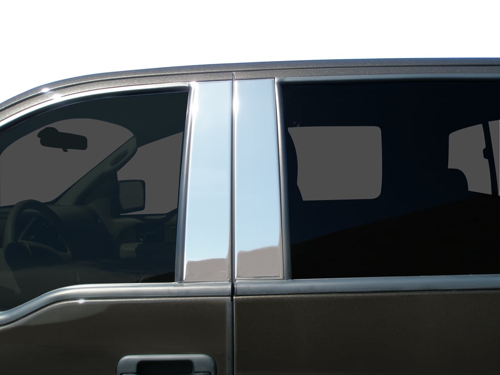 ICI CS44-304M: 1992-1999 Chevrolet OBS Suburban Pillar Post Trim - 8 Piece Stainless Steel Kit