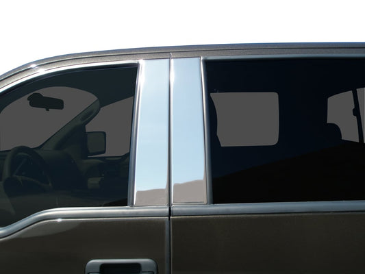 ICI CS44-304M: 1992-1999 Chevrolet OBS Suburban Pillar Post Trim - 8 Piece Stainless Steel Kit