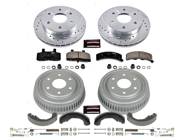 PowerStop Z23 Evolution Front & Rear Brake Kit - 1988-1991 Chevy/GMC C1500