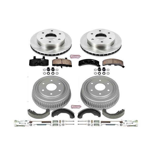 PowerStop Autospecialty Front & Rear Brake Kit - 1988-1991 Chevy/GMC C1500