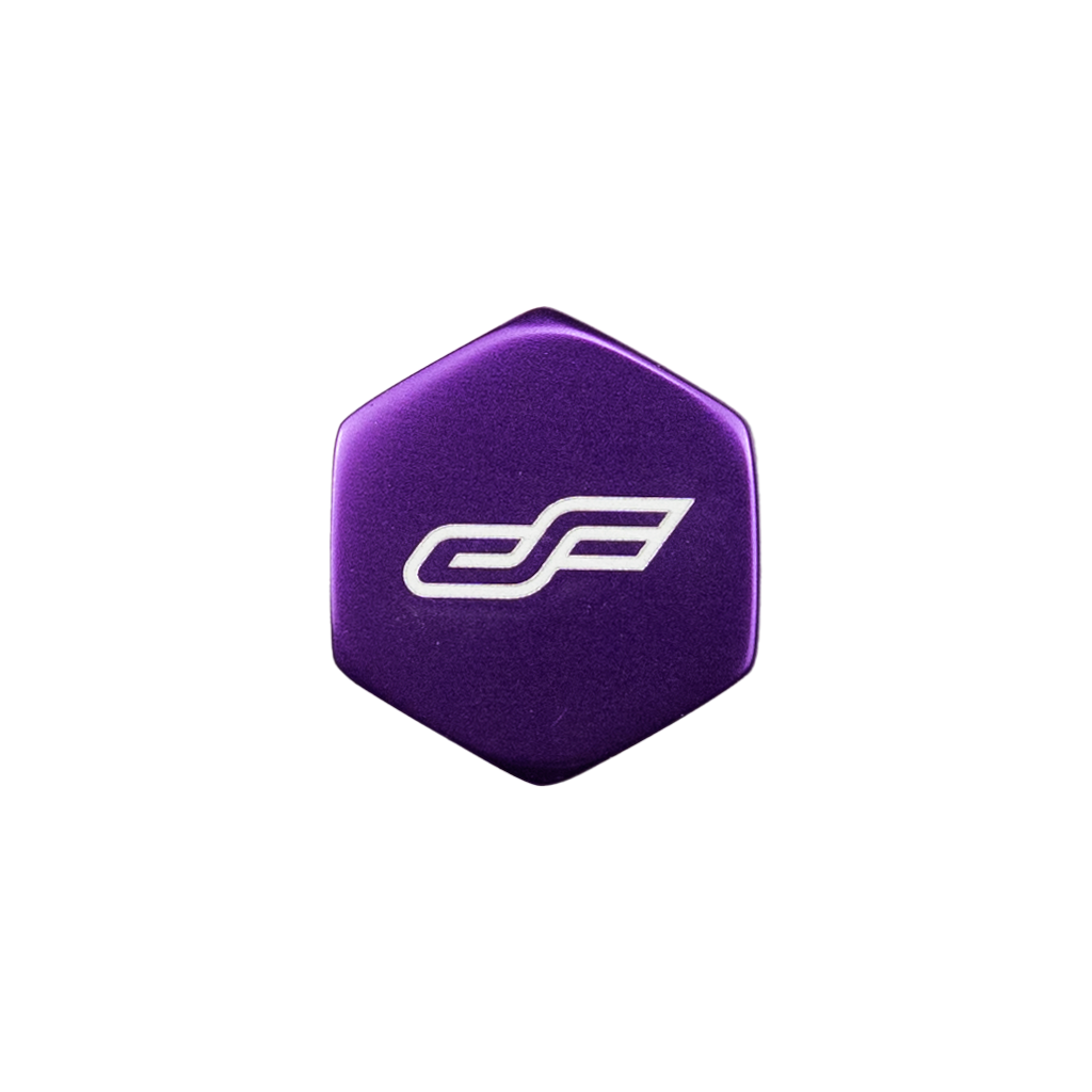1/4in NPT Hex Head Plug Purple