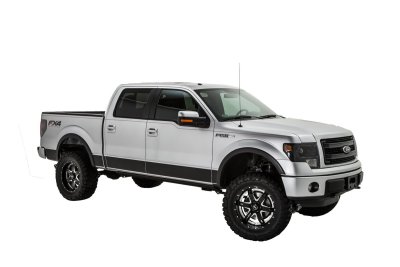 ICI RA-T0268M: Chevrolet OBS Blazer Full Size 6.25" Wide 8-Piece Rocker Panel Kit - Rocker Armor Black ABS