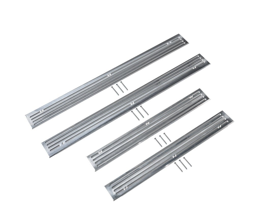 Spare Time Billet Chevy GMC 1988-1998 Billet Door Sill Plates Crew Cab Full Set - Fits 1989-1998 K3500