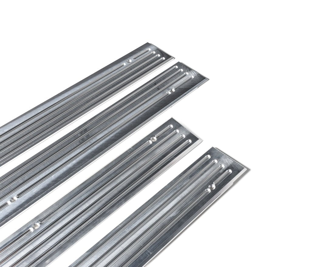 Spare Time Billet Chevy GMC 1988-1998 Billet Door Sill Plates Crew Cab Full Set - Fits 1989-1998 K3500
