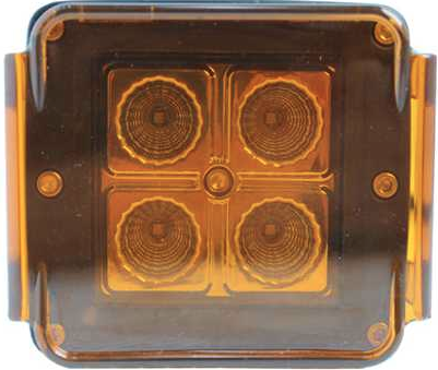 Shop LED Pod Covers Amber & Black