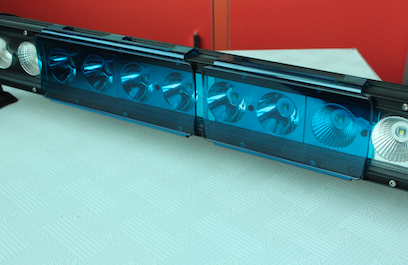 Amber Double Row Light Bar Covers