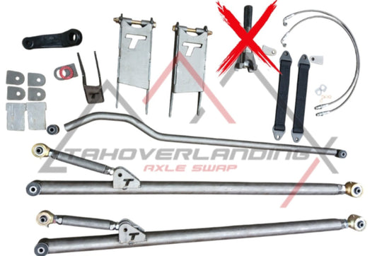 GMT400 8 Lug Extended Parts Bundle - Coilover *Without Slip Yoke Eliminator