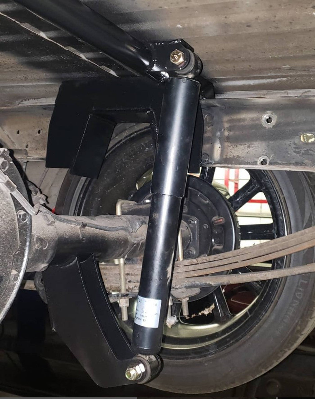 Phoenix Kustoms 4 inch Under Bed Frame C-Notch shock relocation option