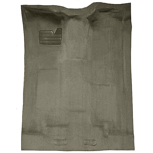 1988-2002 Chevy/GMC Extended Cab Truck w/o Rear AC Complete Molded Carpet Set - Sandalwood, Cutpile (T1204644)