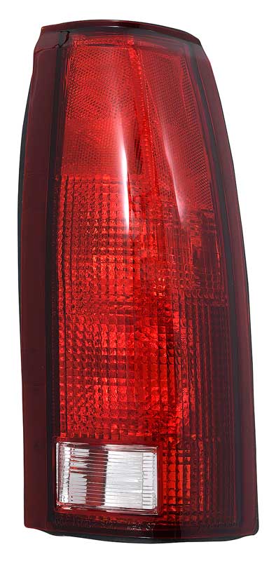 1988-2000 Chevy/GMC Truck Tail Lamp Lens and Housing - Without Sockets or Bulbs, RH