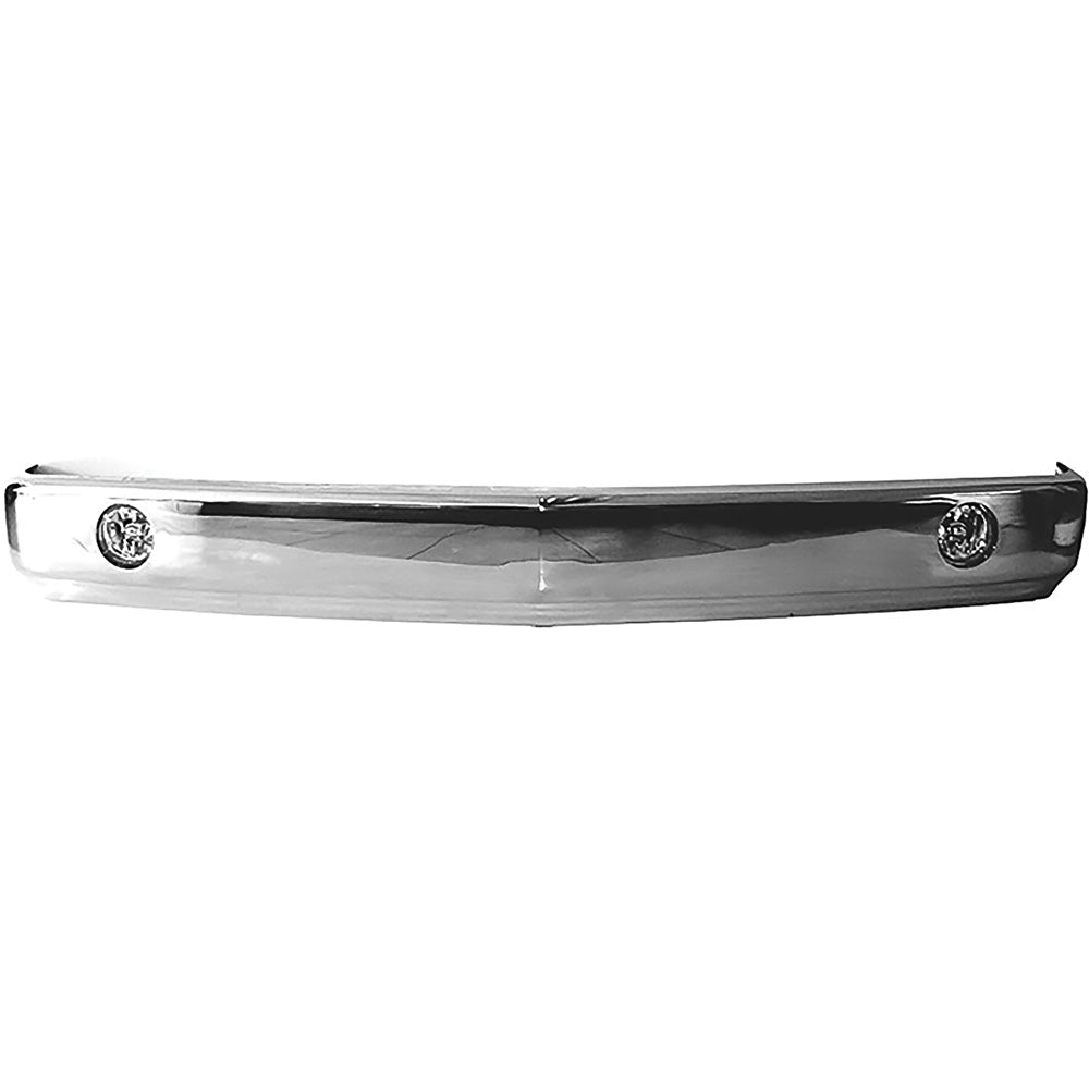 1988-98 Chevy/GMC Pickup, Blazer, Jimmy, Suburban Front Bumper - Chrome, Standard With Fog Lights, Without Inserts