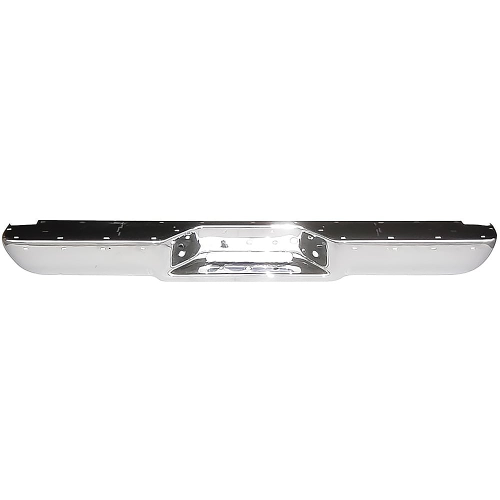 1988-2000 Chevy/GMC C/K GMT400 Fleetside Pickup, Blazer, Tahoe, Yukon, Suburban Rear Step Bumper Face Bar - Chrome