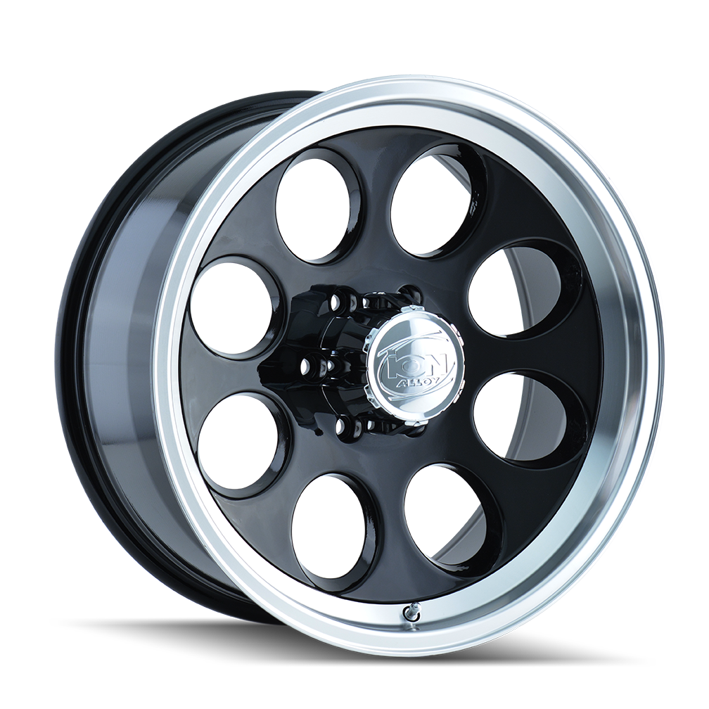 ION 171 17x9 Offset 0mm 8x165.1 Gloss Black - Machined