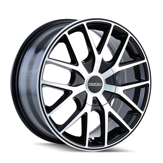TR60 20x8.5 Offset 40mm 5x127 3260 Gloss Black - Machined