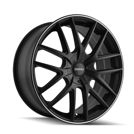 TR60 17x7.5 Offset 42mm 5x127 3260 Matte Black - Machined