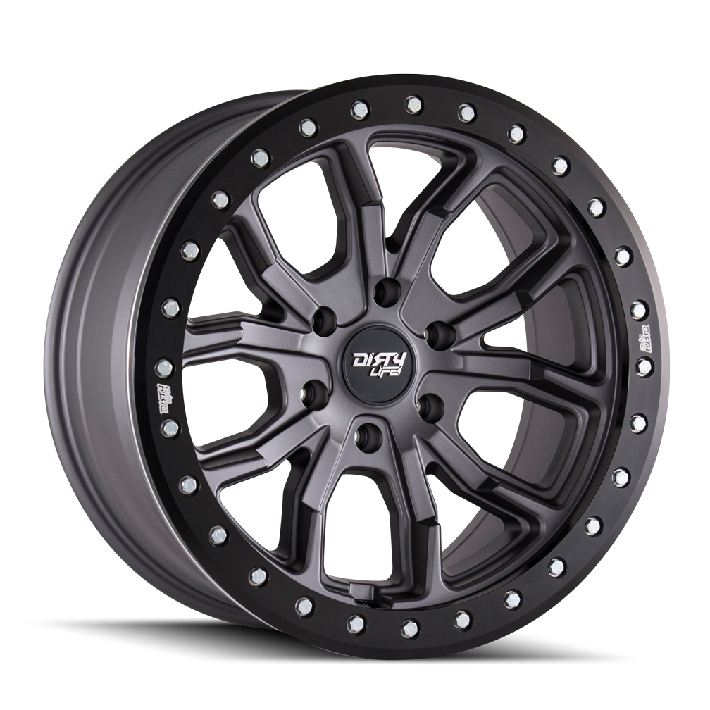 DT-1 9303 17x9 Offset -38mm 5x127 9303 Satin Gunmetal