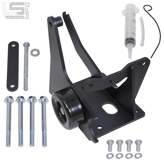 GM Vortec Belt Driven Compressor Kit mounted on engine