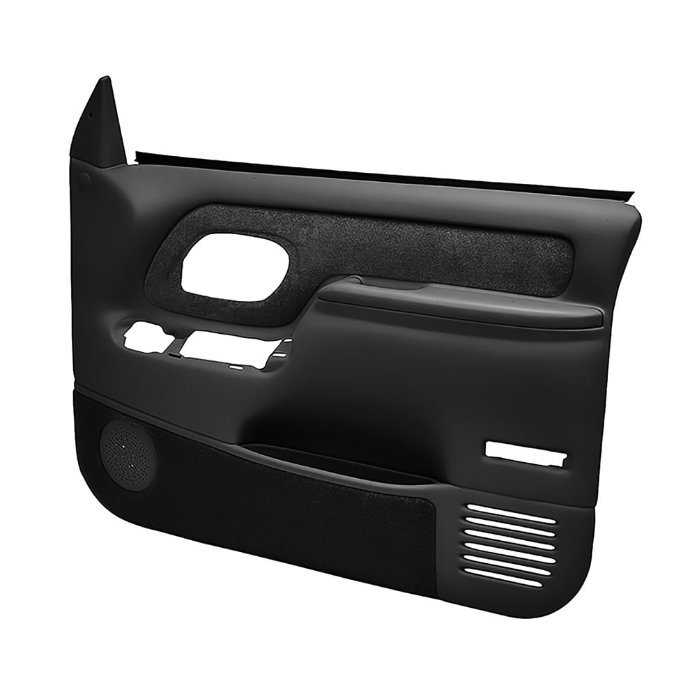 Coverlay Molded ABS Door Panels - Power Locks/Windows - Black (WF185901)