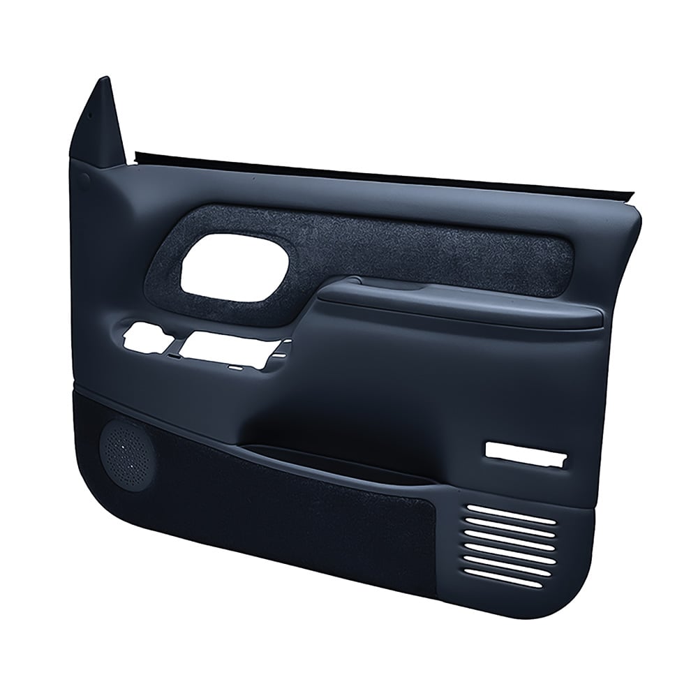 Coverlay 1995-99 Chevy/GMC Truck Molded ABS Door Panels - Power Locks/Windows - Dark Blue (WF185912)