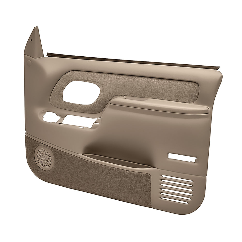 Coverlay 1995-99 Chevy/GMC Truck Molded ABS Door Panels - Power Locks/Windows - Medium Brown (WF185924)