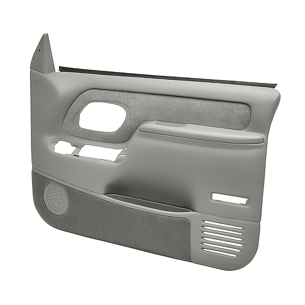 Coverlay 1995-99 Chevy/GMC Truck Molded ABS Door Panels - Power Locks/Windows - Light Gray (WF185927)
