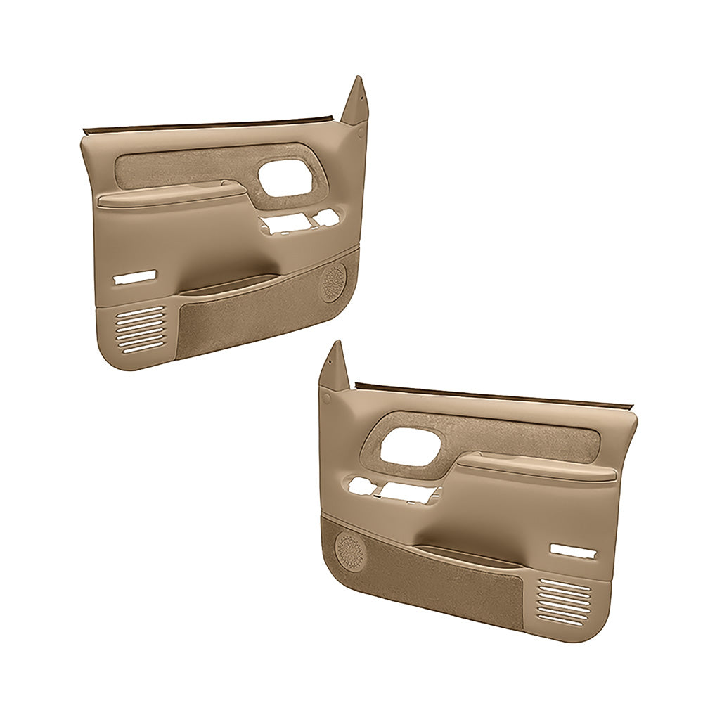 Coverlay 1995-99 Chevy/GMC Truck Molded ABS Door Panels - Power Locks/Windows - Neutral (WF185928)