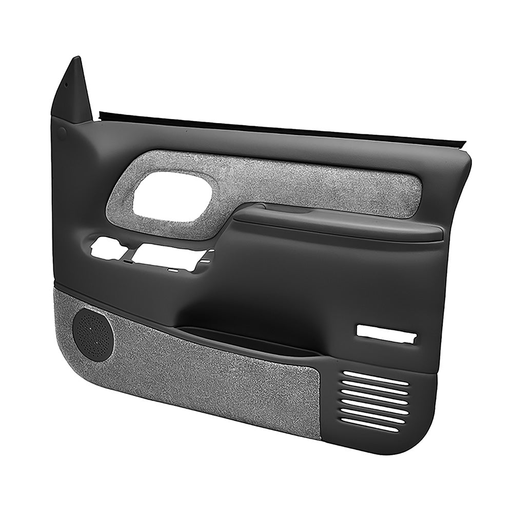 Coverlay 1995-99 Chevy/GMC Truck Molded ABS Door Panels - Power Locks/Windows - Dark Gray (WF185947)
