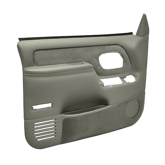 1995-99 Chevrolet/GMC Truck Molded ABS Door Panels - Power Locks/Windows, Taupe Gray (Pair) (WF185964)
