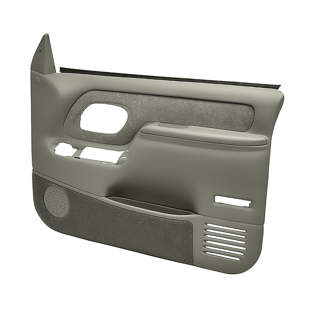 Coverlay 1995-99 Chevy/GMC Truck Molded ABS Door Panels - Power Locks/Windows - Taupe Gray (WF185964)