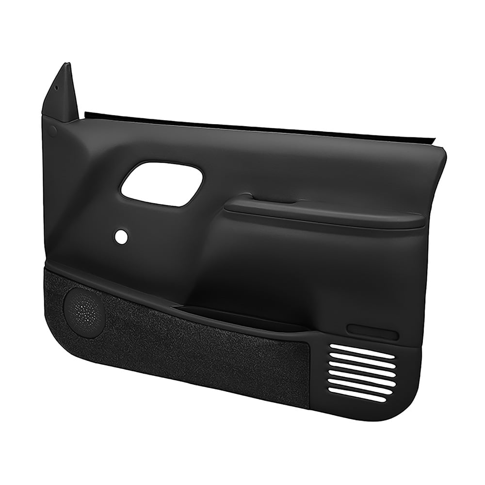 Coverlay 1995-99 Chevy/GMC Truck Molded ABS Door Panels - Manual Locks/Windows - Black (WN185901)