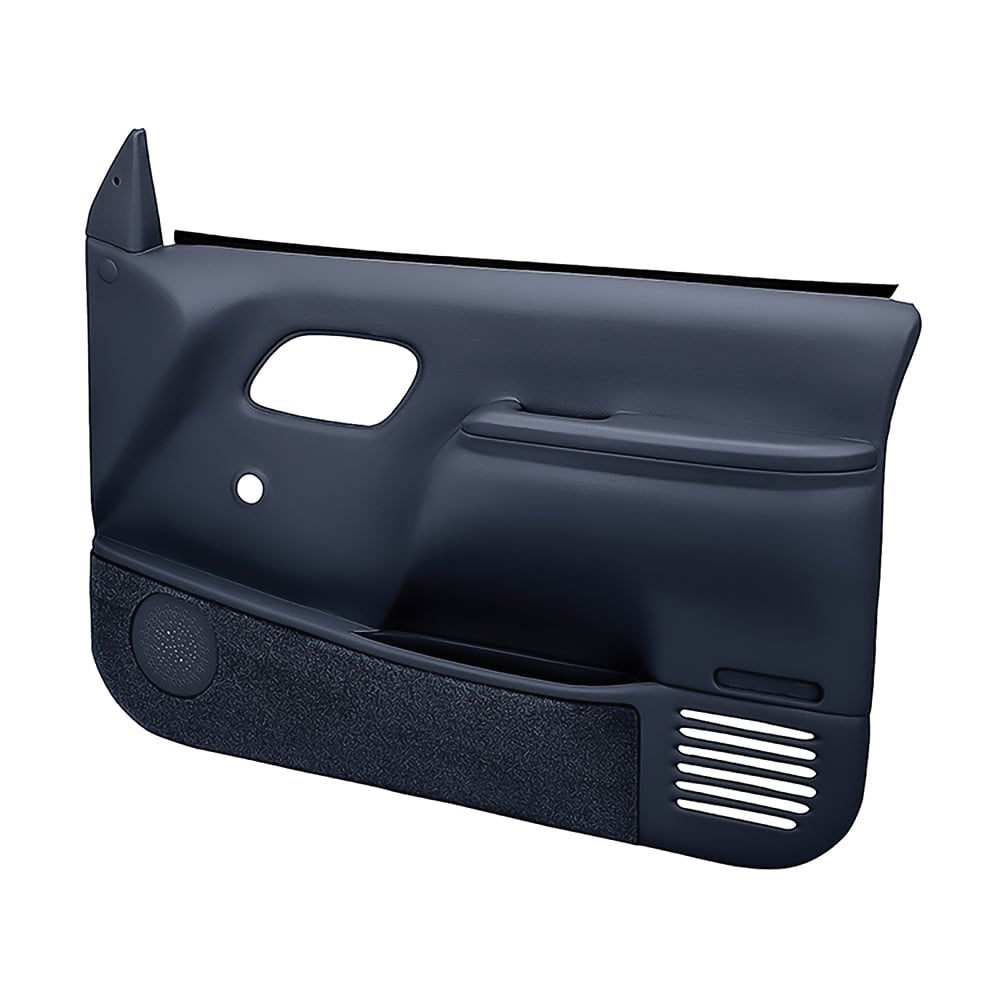 Coverlay 1995-99 Chevy/GMC Truck Molded ABS Door Panels - Manual Locks/Windows - Dark Blue (WN185912)