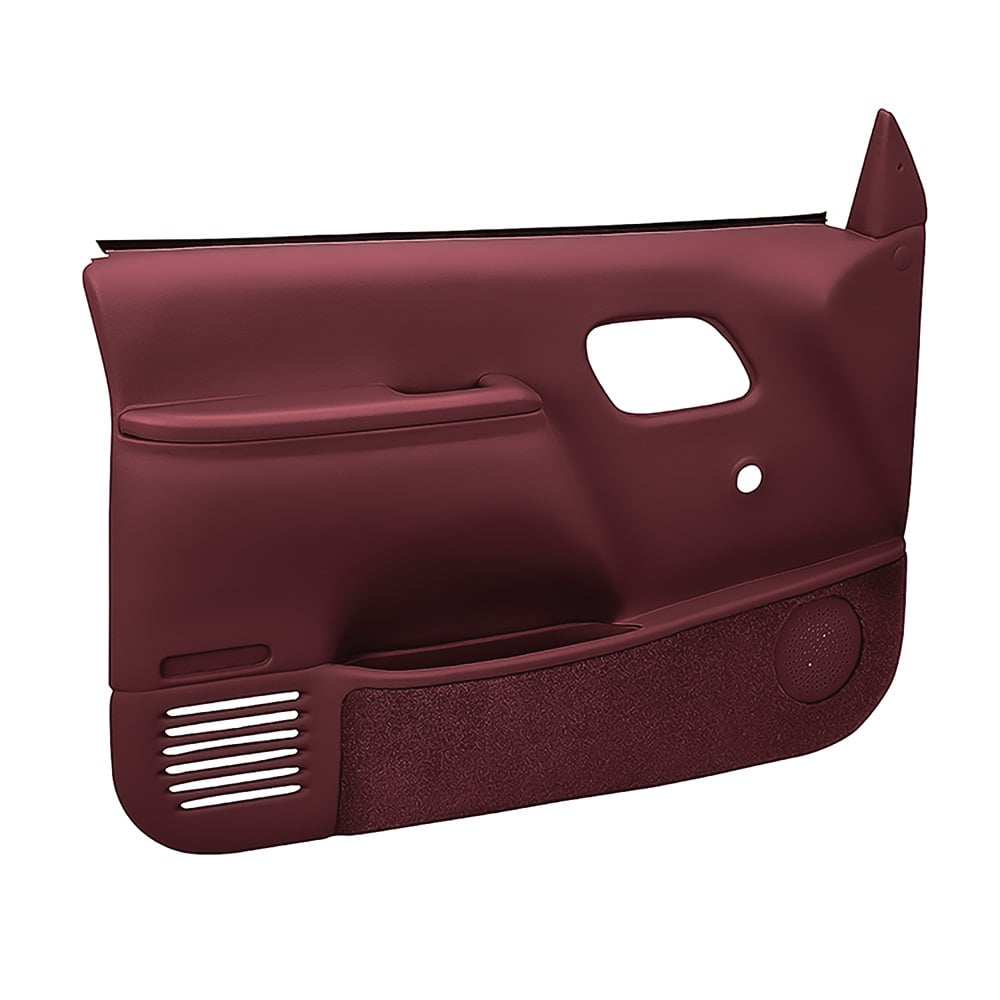 Coverlay Molded ABS Door Panels - Maroon