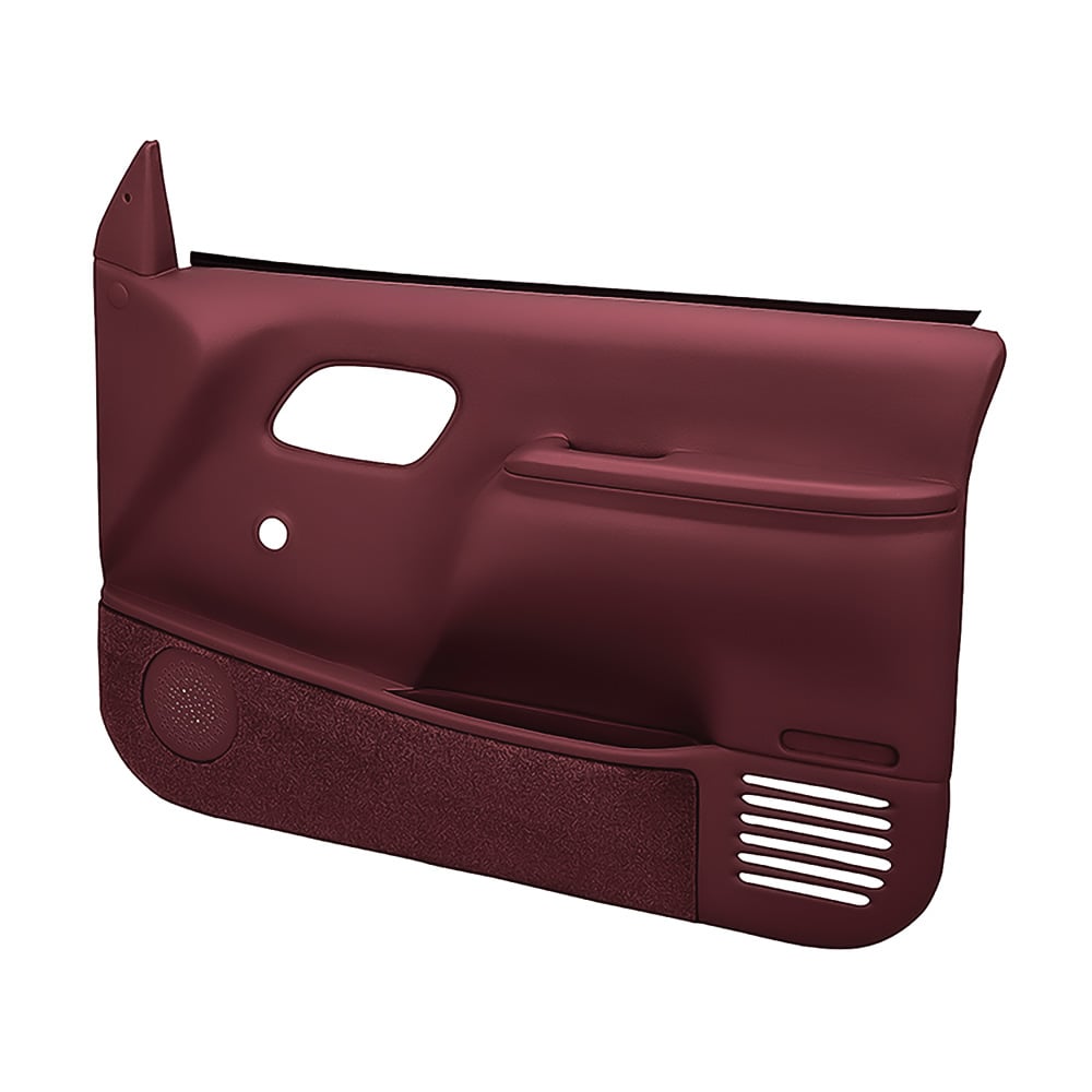 Coverlay 1995-99 Chevy/GMC Truck Molded ABS Door Panels - Manual Locks/Windows - Maroon (WN185915)