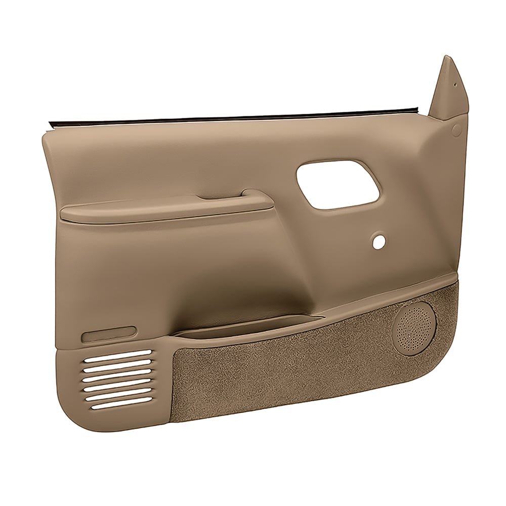 1995-99 Chevrolet/GMC Truck Molded ABS Door Panels - Manual Locks/Windows, Light Brown (Pair) (WN185917)