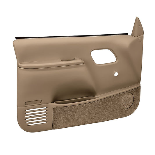 1995-99 Chevrolet/GMC Truck Molded ABS Door Panels - Manual Locks/Windows, Light Brown (Pair) (WN185917)
