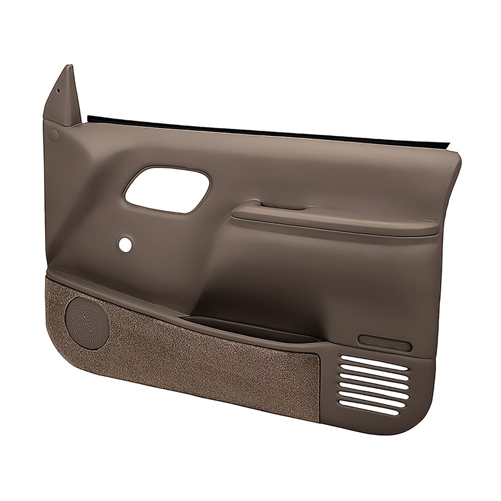 Coverlay 1995-99 Chevy/GMC Truck Molded ABS Door Panels - Manual Locks/Windows - Dark Brown (WN185918)